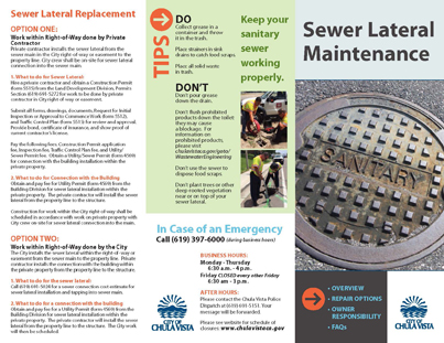 Sewer Lateral Maintenance