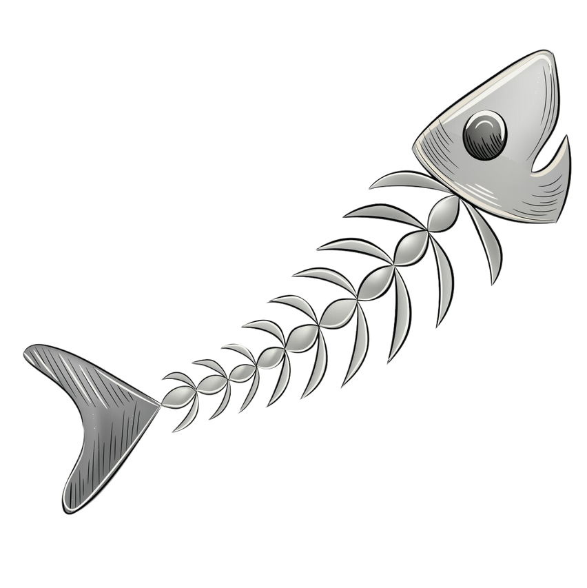 fish and bones