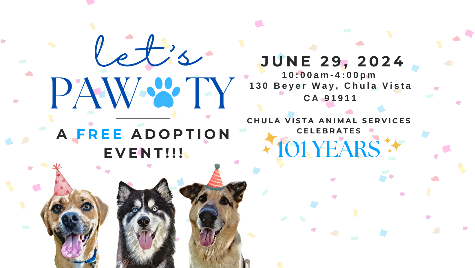 Free Adoption Event!